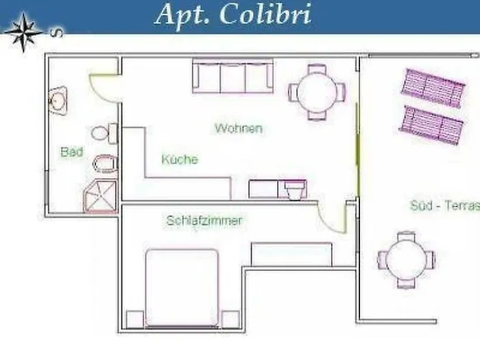 Apartman Moderne Colibri Mit Terrasse By Interhome